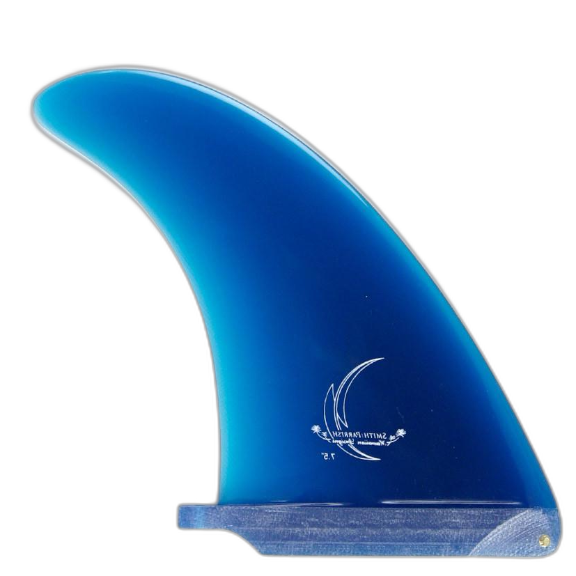Parrish Single Fin surfboard fin in Blue by True Ames - Pemulis Water & Power