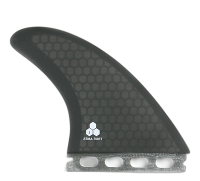 Channel Islands Tri Large - Futures Compatible (Hexcore) surfboard fin in Smoke Hexcore by True Ames - Pemulis Water & Power