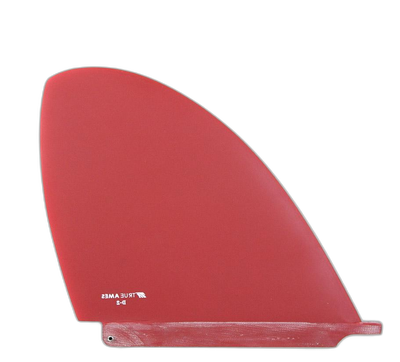 D-2 surfboard fin in Solid Red by True Ames - Pemulis Water & Power