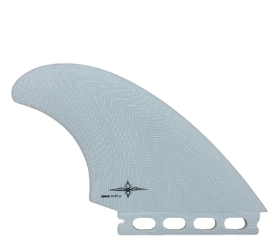 Ryan Burch Rakey Twin - Futures Compatible (Volan) surfboard fin in Wht by True Ames - Pemulis Water & Power