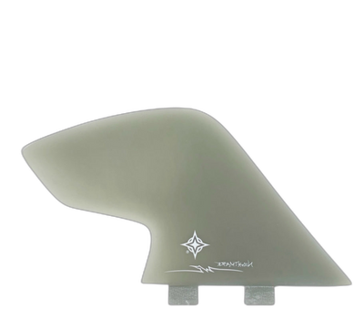 Wayne Rich Nightmare Keels - FCS Compatible (Solid Fiberglass) surfboard fin in Smoke by True Ames - Pemulis Water & Power
