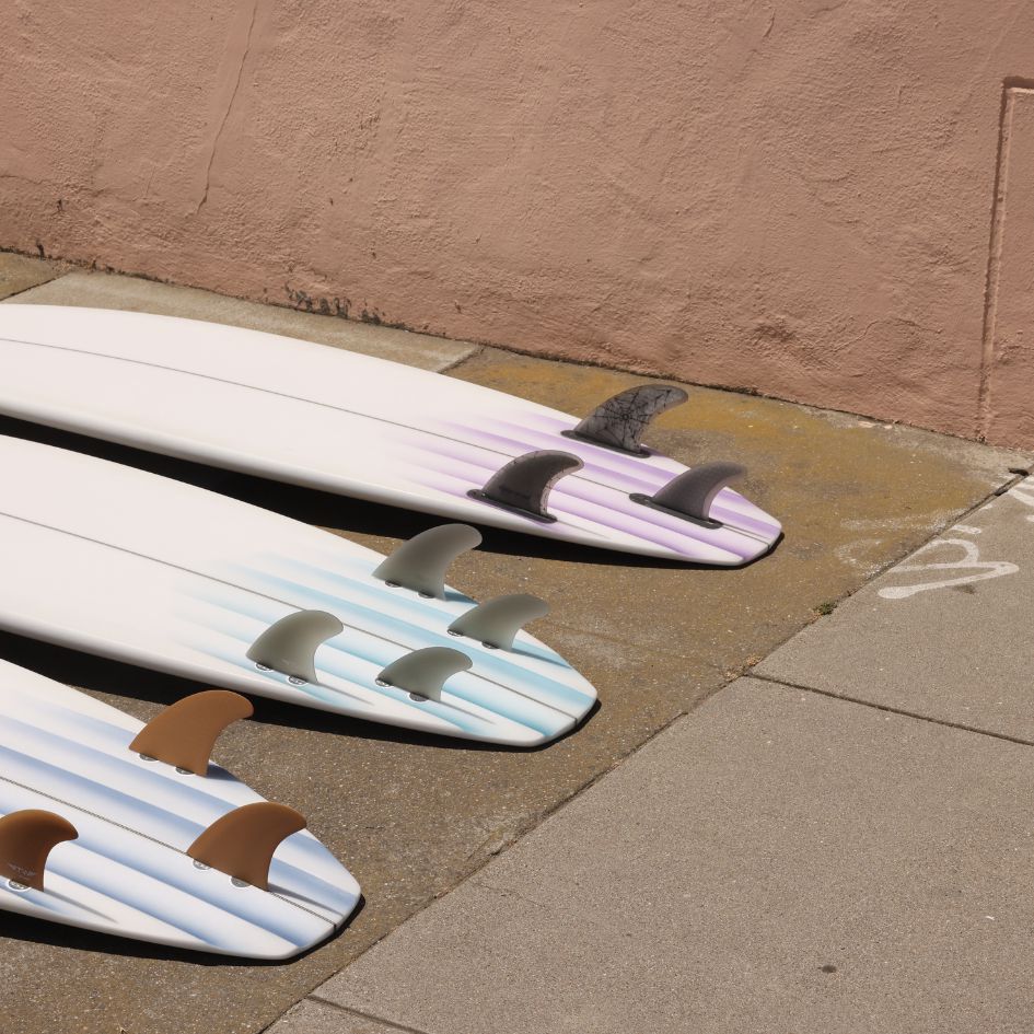 Tyler Warren | 6'6" Channel Bottom Diamond Tail Tri-Surfboards-Tyler Warren-Pemulis Water & Power