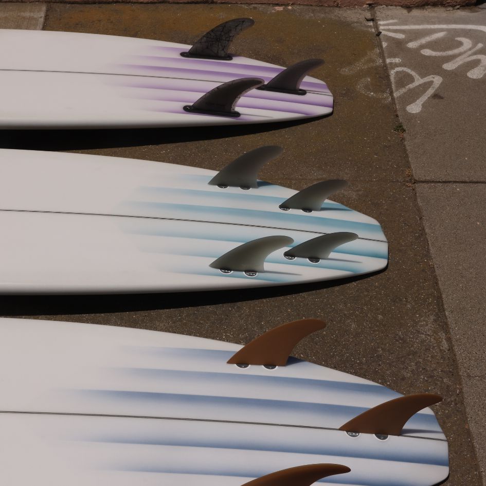 Tyler Warren | 6'6" Channel Bottom Diamond Tail Tri-Surfboards-Tyler Warren-Pemulis Water & Power