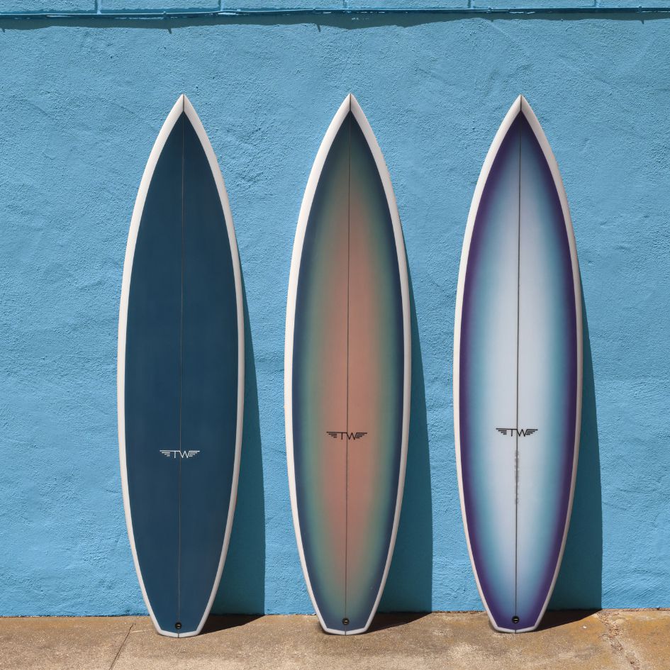 Tyler Warren | 6'6" Channel Bottom Diamond Tail Tri-Surfboards-Tyler Warren-Pemulis Water & Power