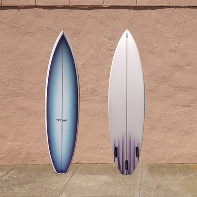 Tyler Warren 6'6 Channel Bottom Diamond Tail Tri