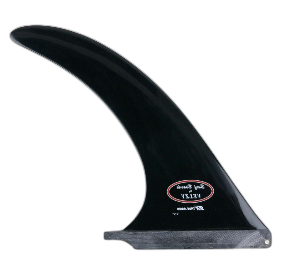 Velzy Classic surfboard fin in Black by True Ames - Pemulis Water & Power