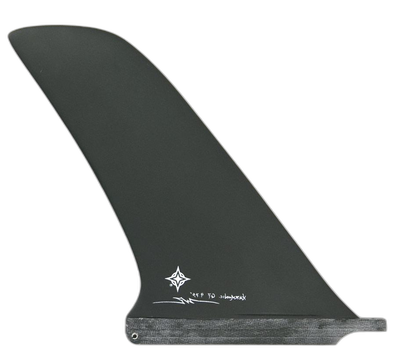 Wayne Rich Harmonic '67 surfboard fin in Black by True Ames - Pemulis Water & Power