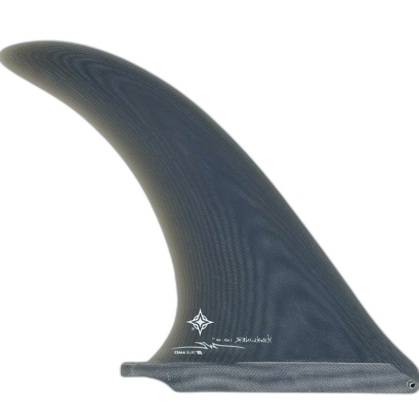 Wayne Rich Highliner surfboard fin in Smoke by True Ames - Pemulis Water & Power