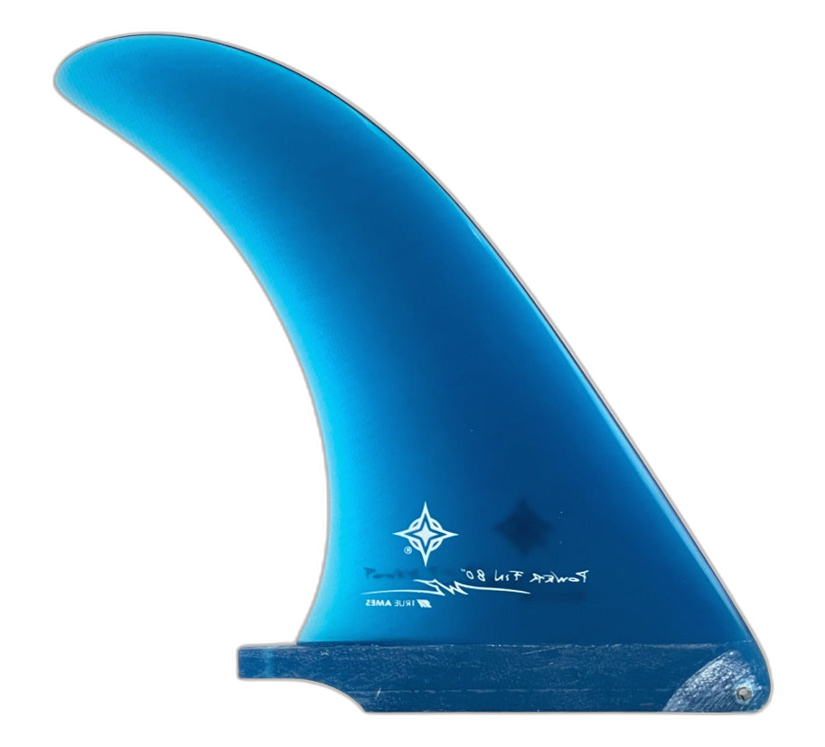 Wayne Rich Power surfboard fin in Blue by True Ames - Pemulis Water & Power