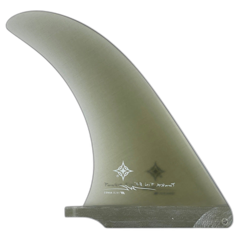 Wayne Rich Power surfboard fin in Smoke by True Ames - Pemulis Water & Power