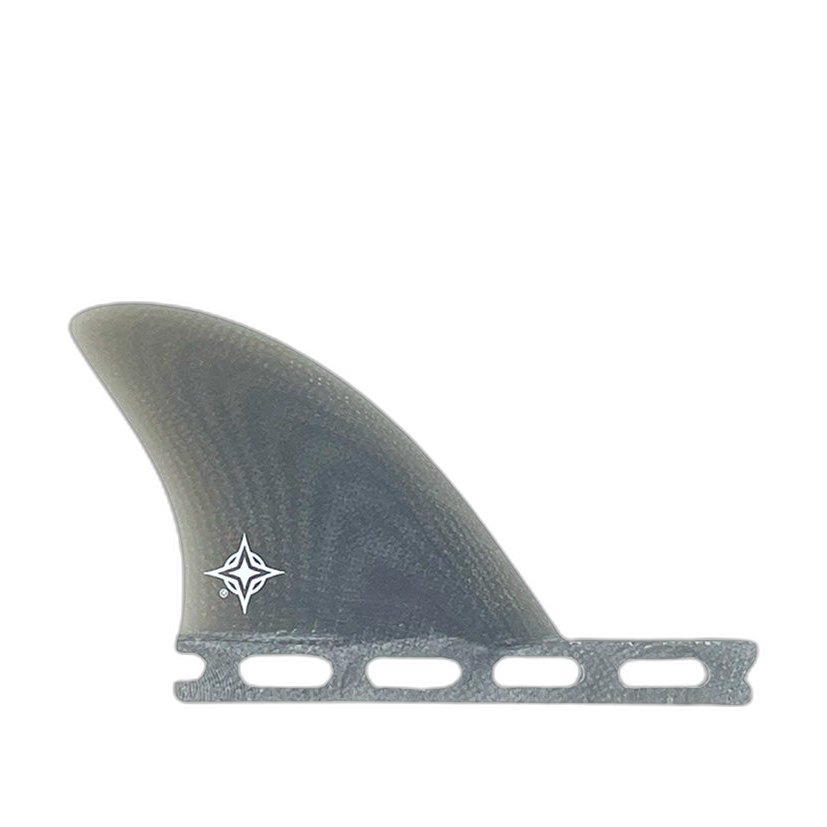 Wayne Rich Trailer - Futures Compatible (Solid Fiberglass) surfboard fin in Smk by True Ames - Pemulis Water & Power