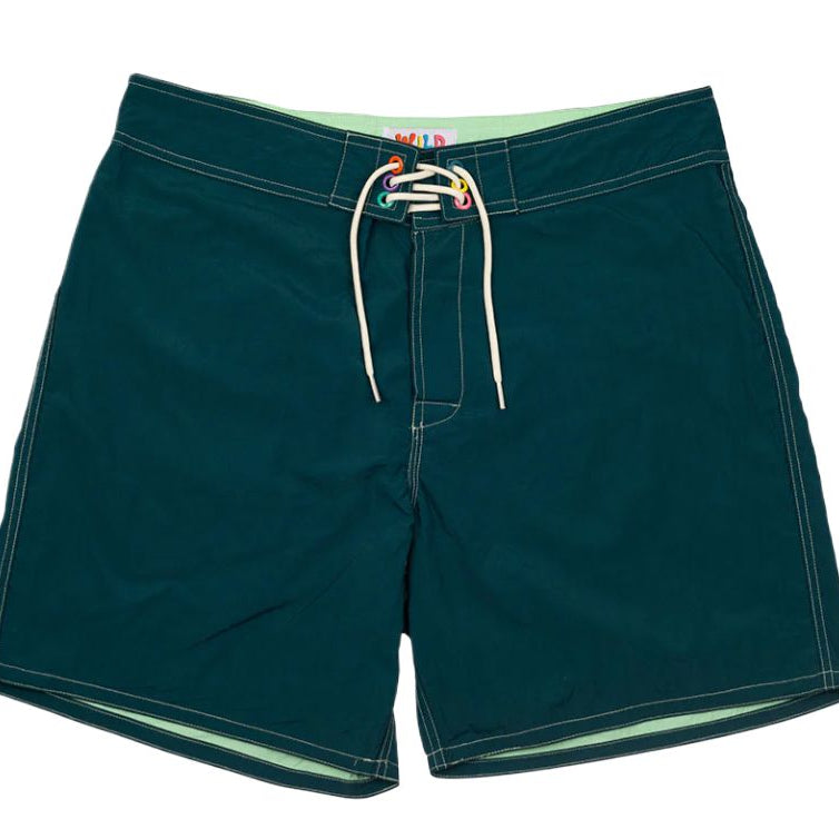 Wild Things 17 inch surf shorts petrol seafoam boardshorts
