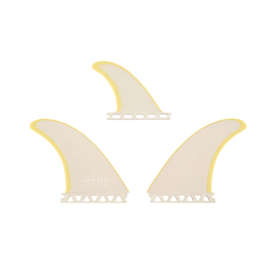 Wild Things Fitz Twin Plus 5.1 inch fins fibreglass