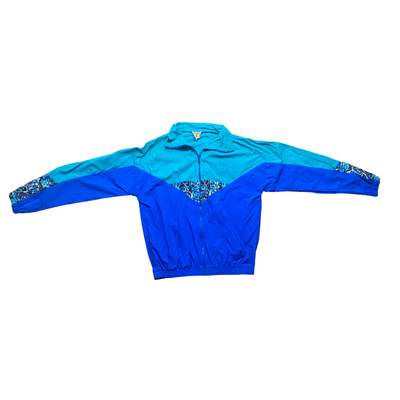 Vintage Yamaha Color Block Windbreaker Jacket