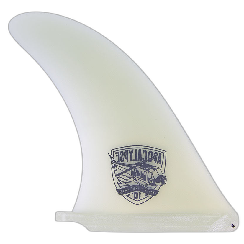 Yater Apocalypse surfboard fin in Clear by True Ames - Pemulis Water & Power