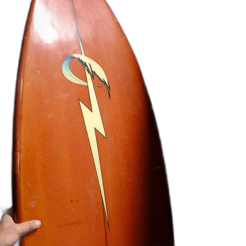 YU 70's Model surfboard fin in Asset1 by True Ames - Pemulis Water & Power