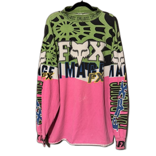 Vintage 90s Fox Racing motocross jersey