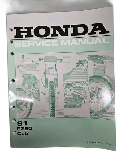 Vintage Honda EZ90 Cub motorcycle