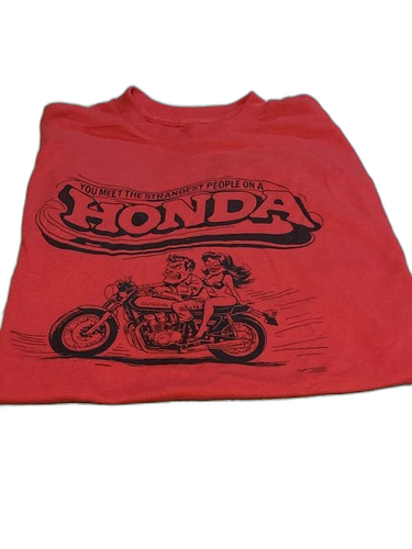 Vintage Honda motorcycle t-shirt