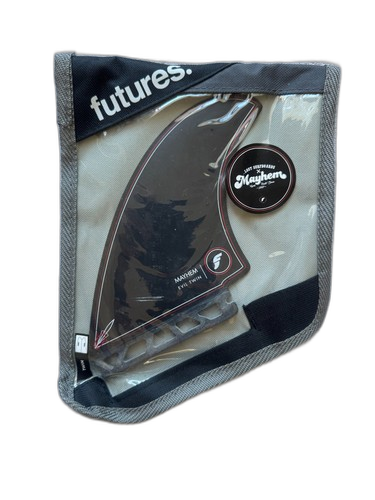 Twin fin surfboard setup