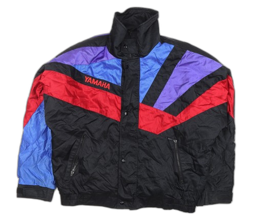Vintage 90s Yamaha motorcycle windbreaker