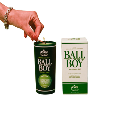 Vacation Ball Boy scented candle tennis nostalgia