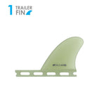 2.5" Trailer - Futures Compatible (Solid Fiberglass)