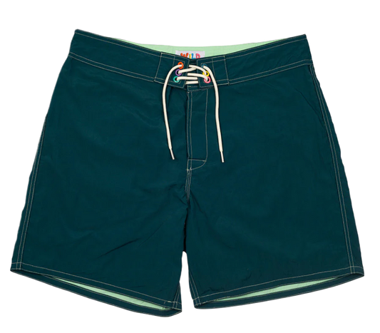 Wild Things 17" Surf Short - Petrol/Seafoam