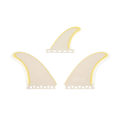 Wild Things Fitz Twin Plus 5.1 inch fins fibreglass