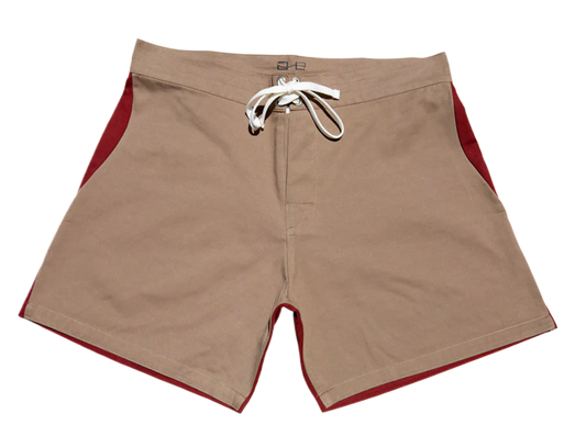 Gato Heroi 2 Tone Surf Short Olive/Blood