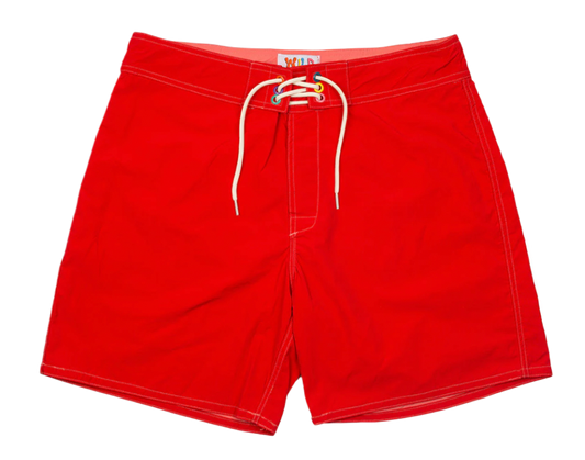 Wild Things 17" Surf Short - Red/Coral