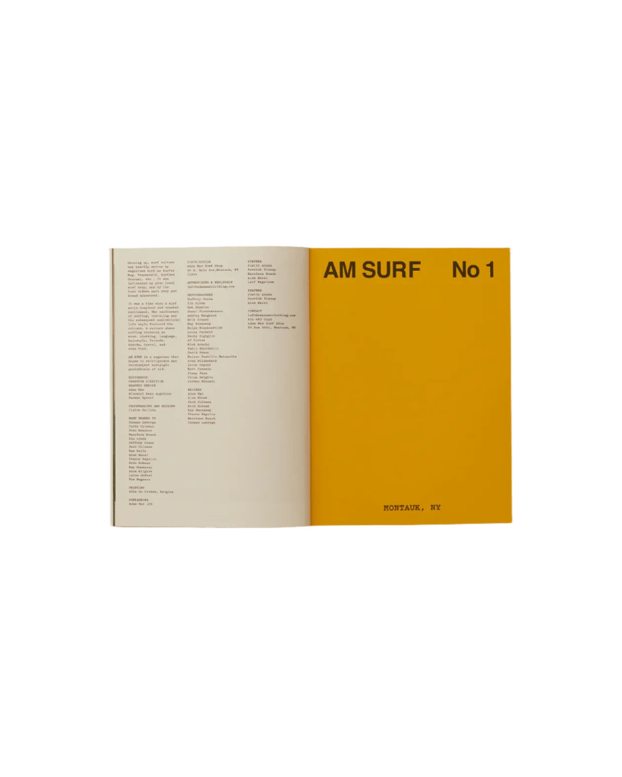 AM Surf No 1-Books-Adam Mar Surf Shop-Pemulis Water &amp; Power