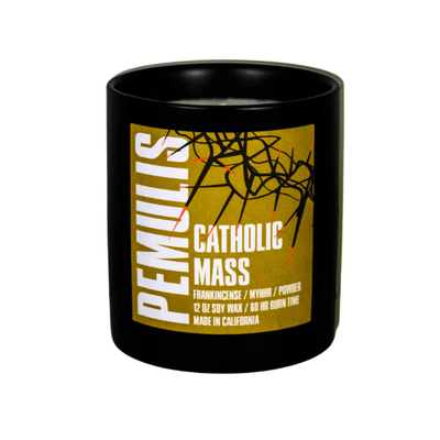 Pemulis Water & Power Catholic Mass Scented Candle