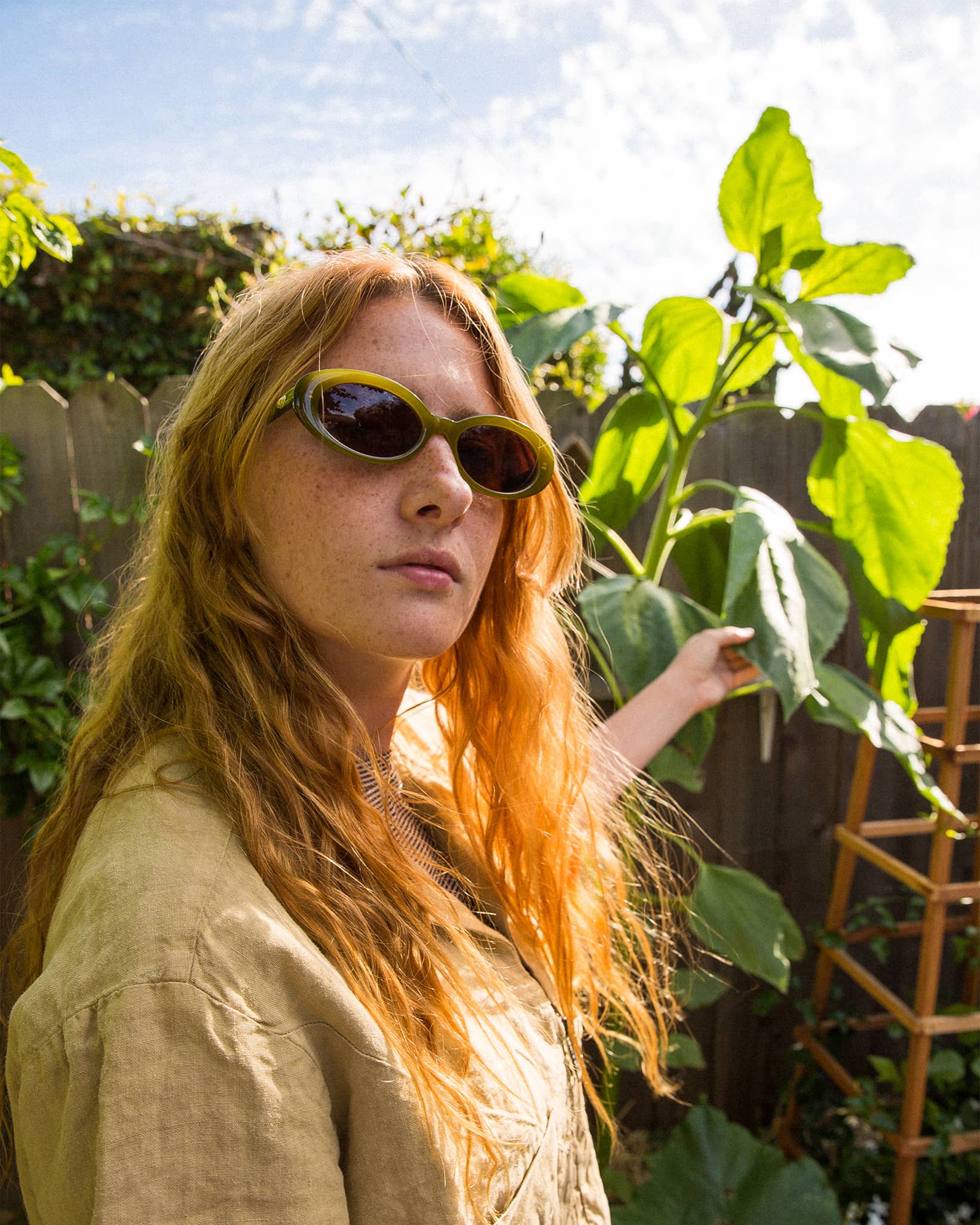 Crap Eyewear The Sweet Leaf sunglasses