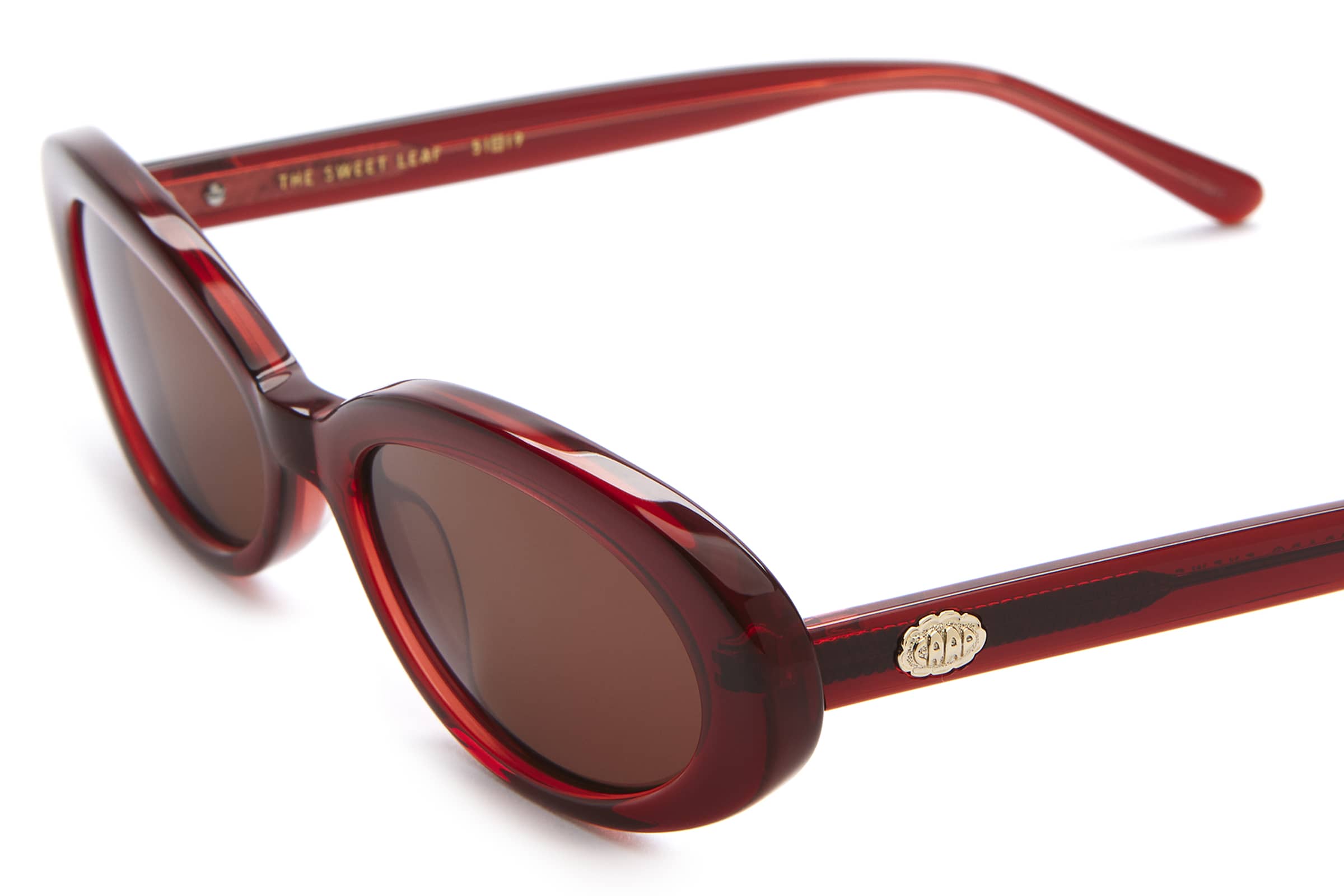 Crap Eyewear The Sweet Leaf sunglasses - detail view