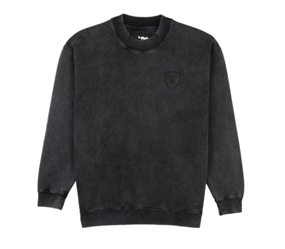 El Solitario Insignia Black Sweatshirt-Casual-El Solitario-S-Pemulis Water &amp; Power