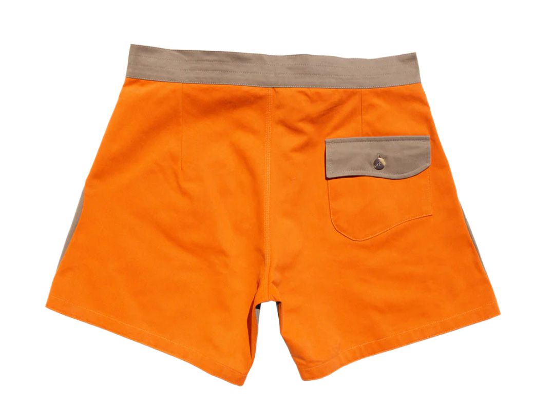 Gato Heroi 2 Tone Surf Short Olive/Rust-Board Shorts-Gato Heroi-27/28-Pemulis Water &amp; Power