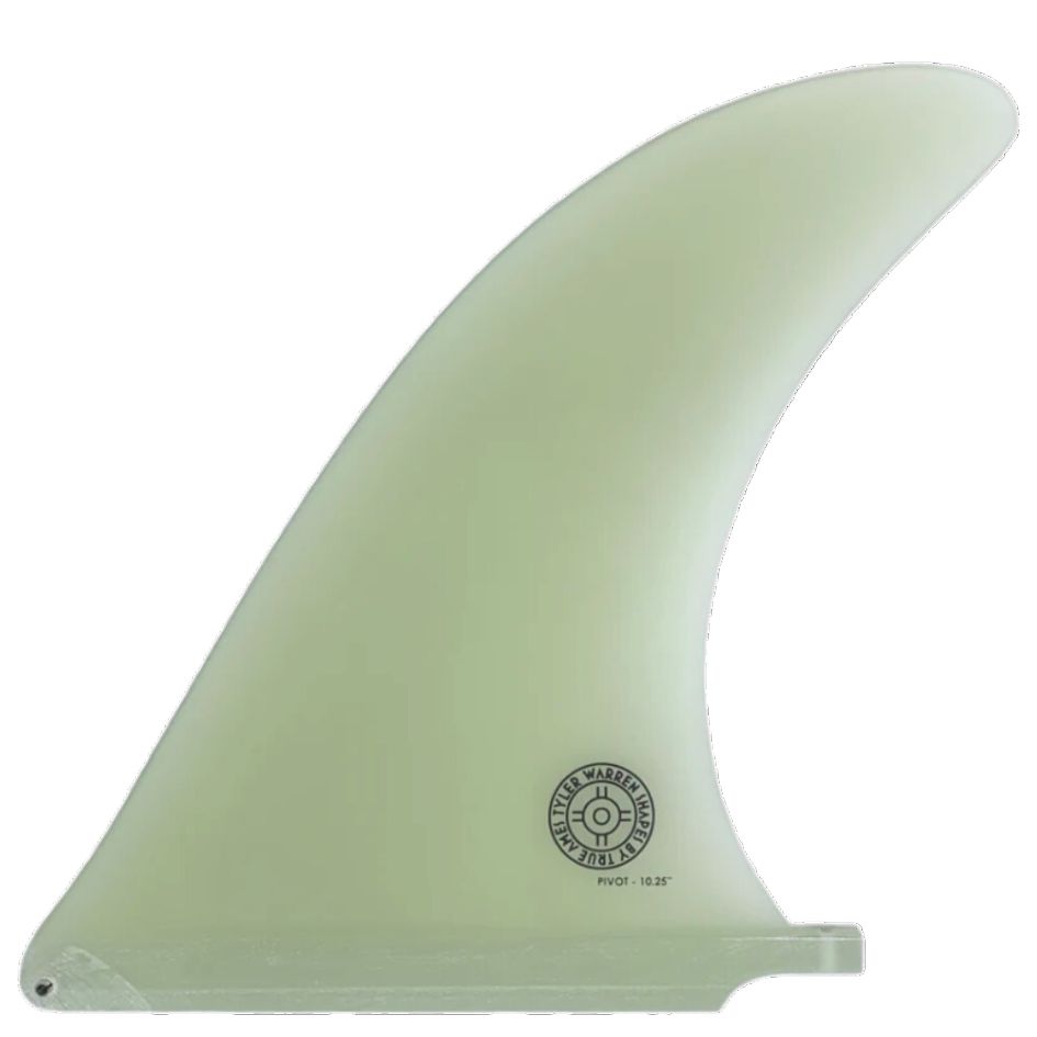 TA Tyler Warren Pivot Fin 10.25"-Single Fins-True Ames-Clear-Pemulis Water &amp; Power