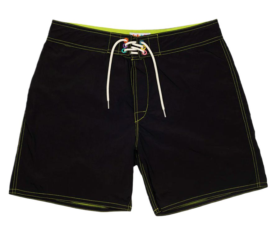 Wild Things 17" Surf Short-Board Shorts-Wild Things Gallery-30-Black/Green-Pemulis Water &amp; Power