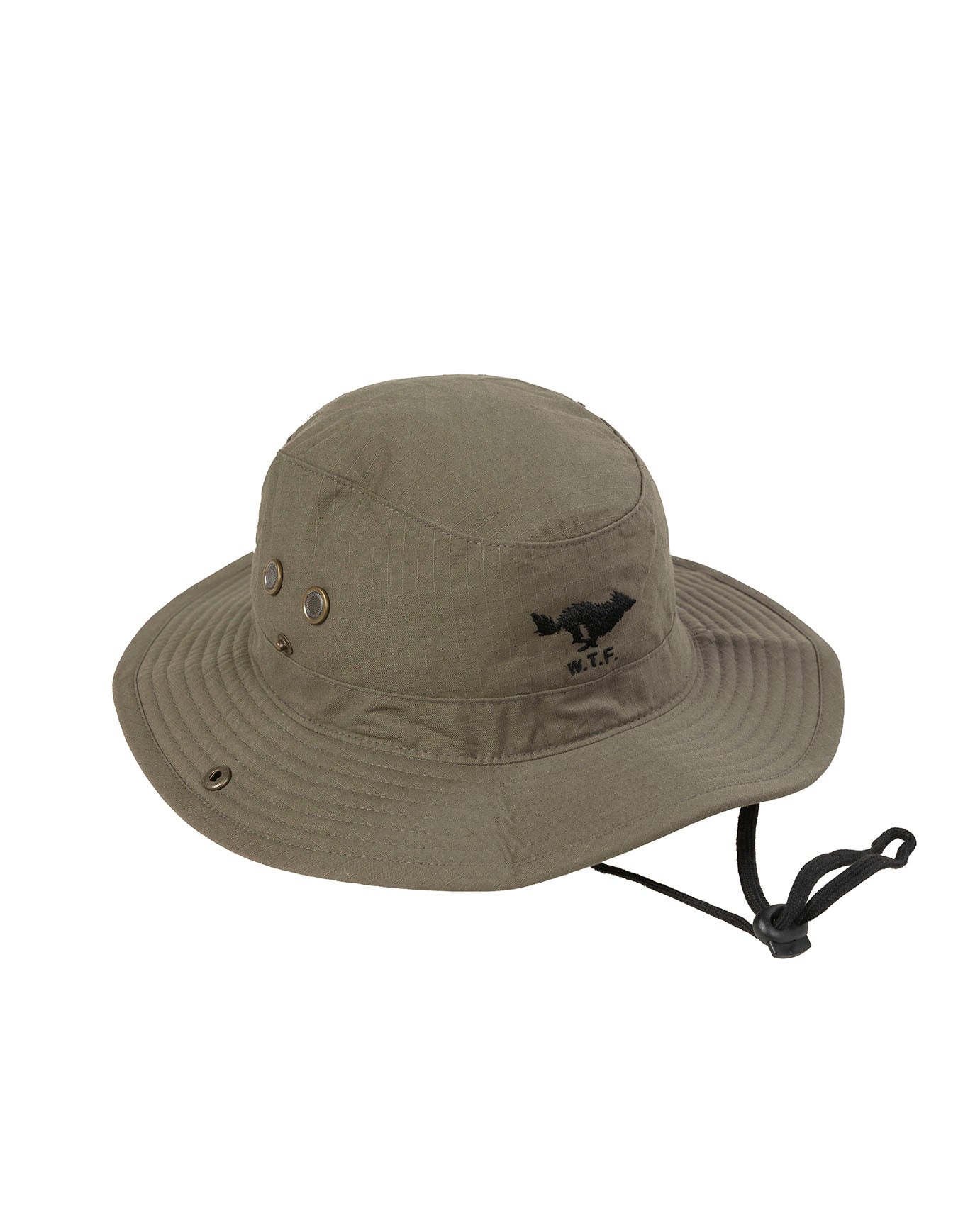 El Solitario Wolf Brimmer Hat Olive - product photo
