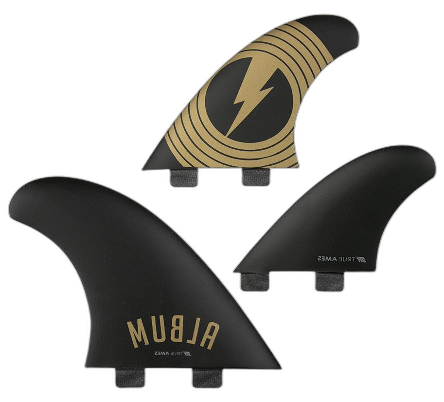 Album Asymmetrical Regular - FCS Compatible (Solid Fiberglass) surfboard fin in Fcs by True Ames - Pemulis Water & Power