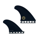 Album Quad - Futures Compatible (Solid Fiberglass) surfboard fin in 1403V2 by True Ames - Pemulis Water & Power
