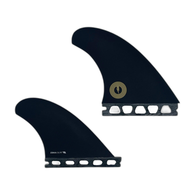 Album Quad - Futures Compatible (Solid Fiberglass) surfboard fin in 1403V2 by True Ames - Pemulis Water & Power