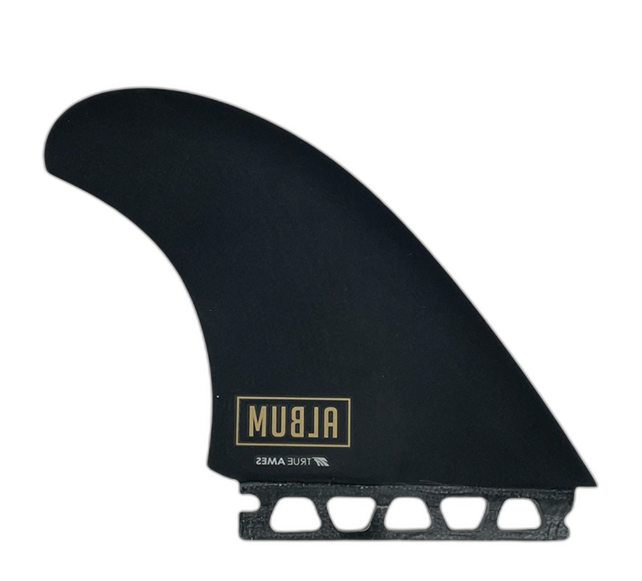 Album Twin - Futures Compatible (Solid Fiberglass) surfboard fin in 2 by True Ames - Pemulis Water & Power