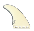 Barrett Miller ʻIʻiwi Twin - Futures Compatible (Solid Fiberglass) surfboard fin in Black by True Ames - Pemulis Water & Power