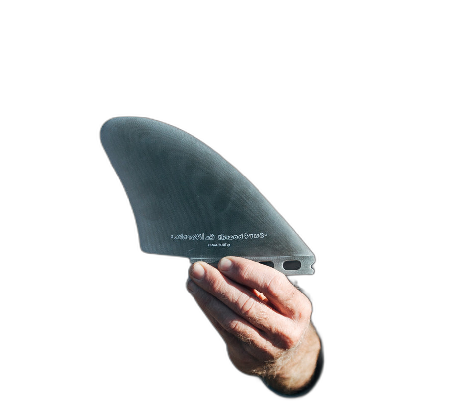 Beamish Twin - Futures Compatible (Solid Fiberglass) surfboard fin in 2 by True Ames - Pemulis Water & Power