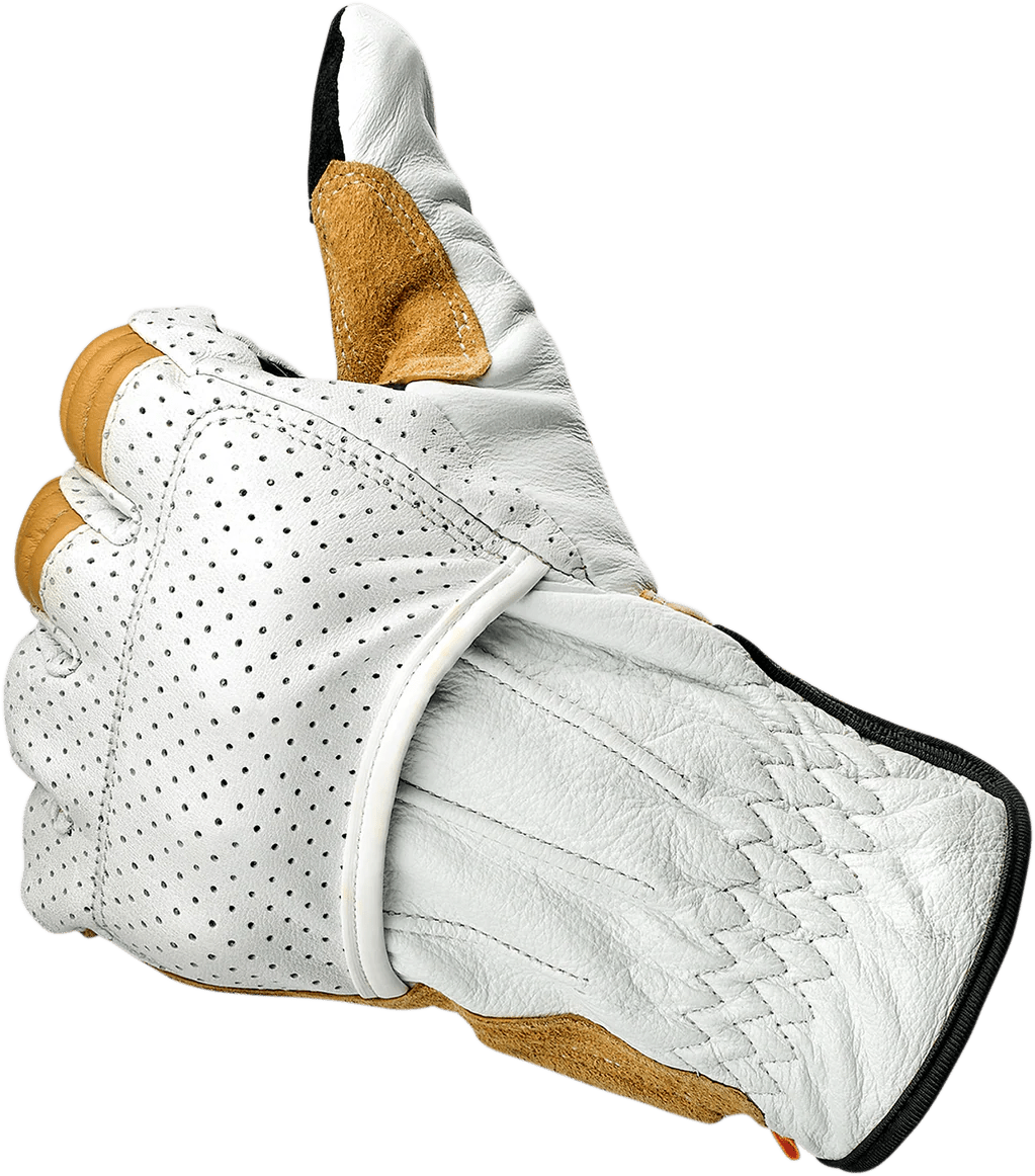 El Solitario Biltwell Borrego Gloves Cement Gloves High Quality