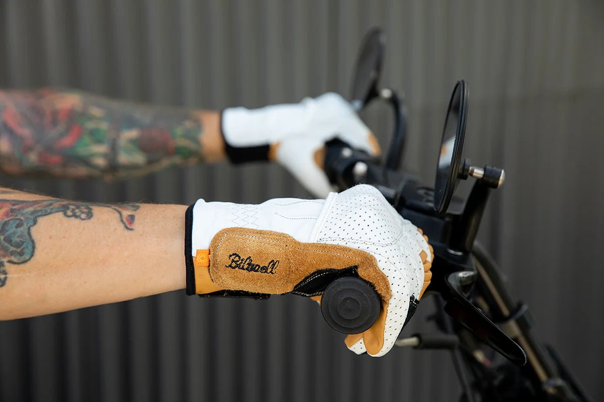 El Solitario Biltwell Borrego Gloves Cement Gloves High Quality