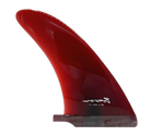 Bonzer 8.0" surfboard fin in Red by True Ames - Pemulis Water & Power