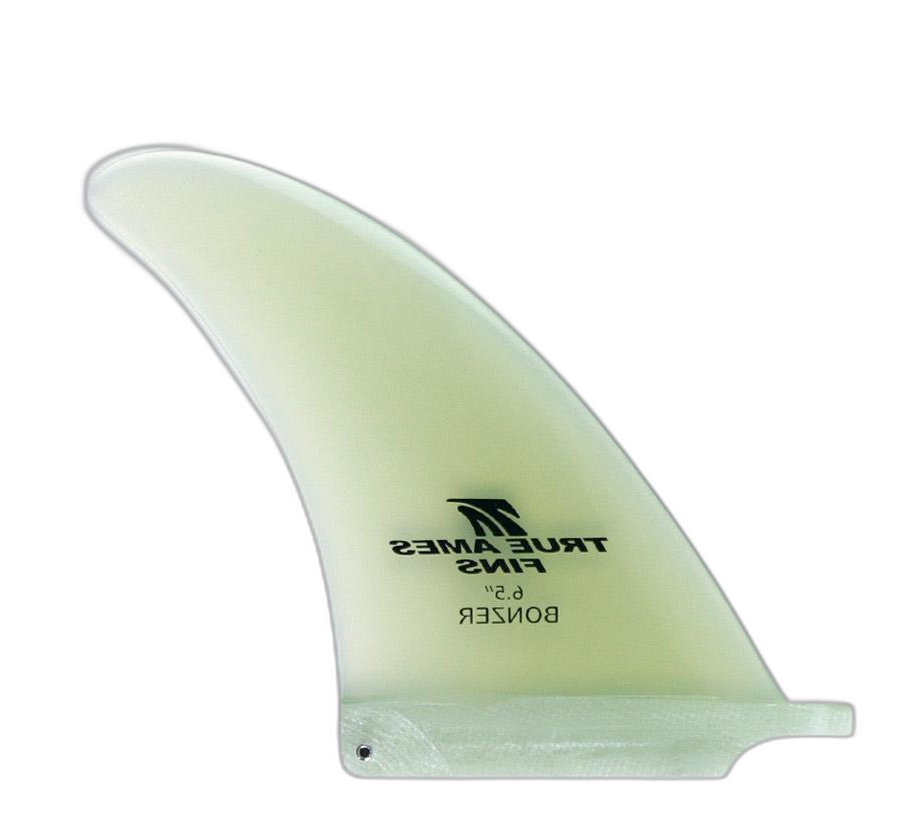 Bonzer 6.0 - 7.0" surfboard fin in Clear by True Ames - Pemulis Water & Power